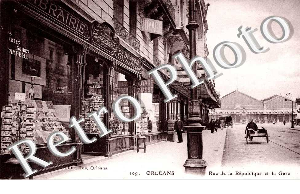 rue de la republique et la gare