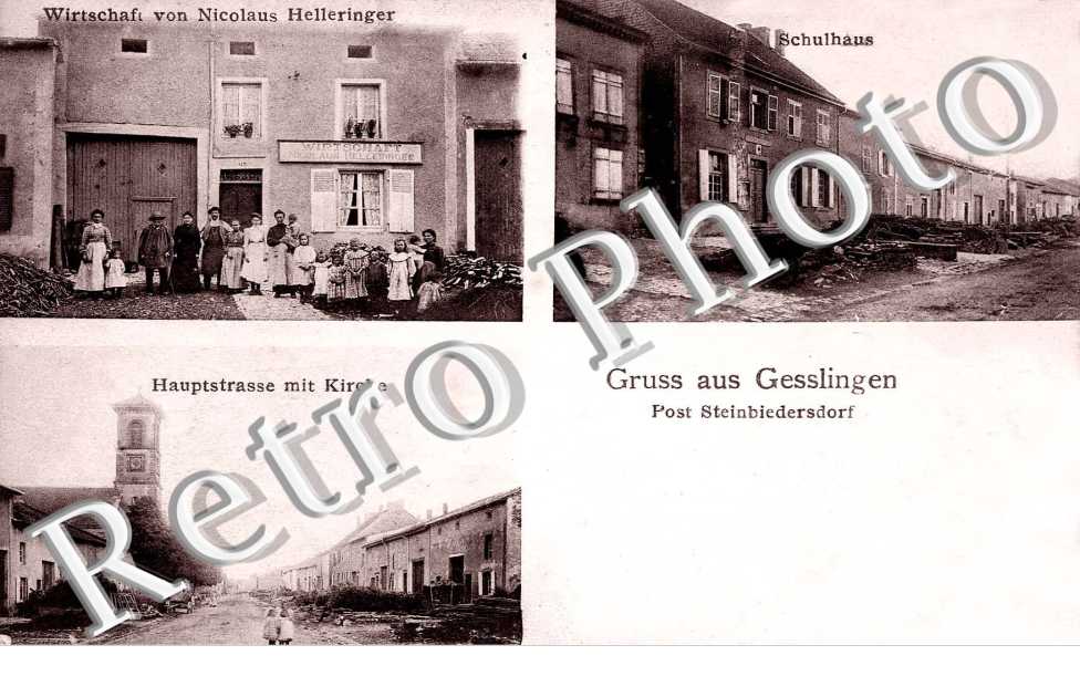 Wirtschaft von Nicolaus Helleringer  Haupstrasse  Schulhaus