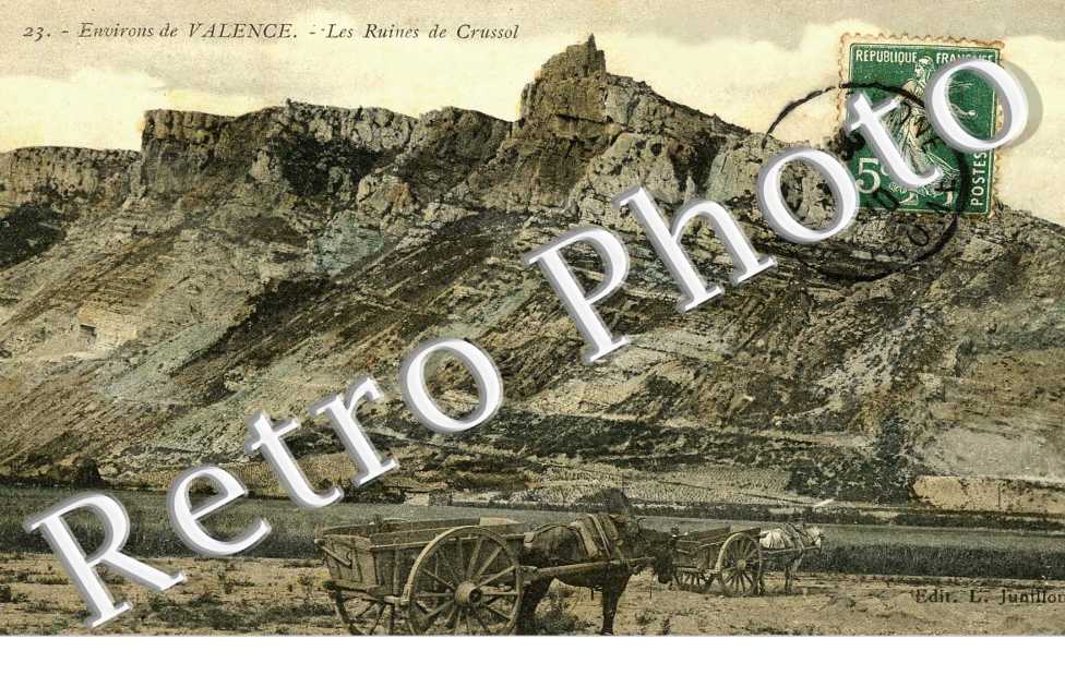 Les ruines de Crussol