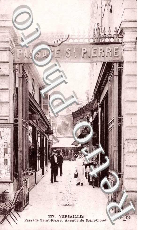 PASSAGE SAINT PIERRE AVENUE DE SAINT CLOUD