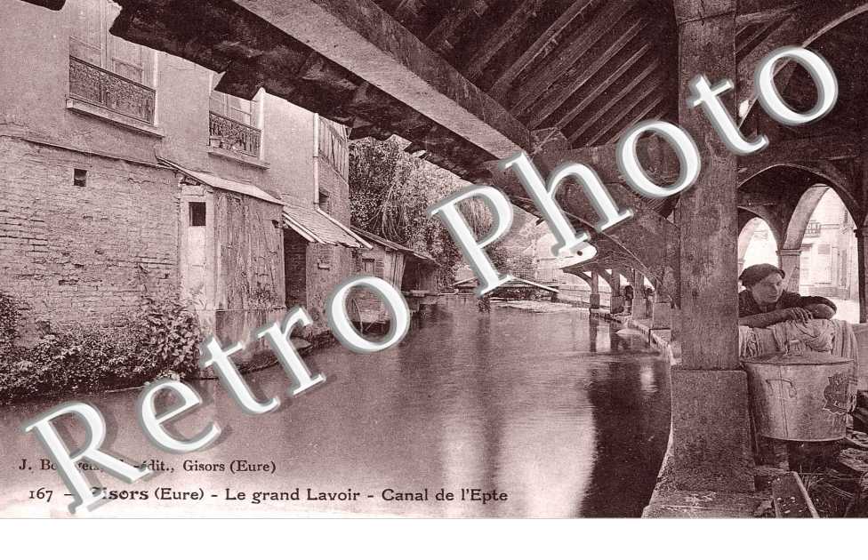 le grand lavoir Canal de l&#039;Epte