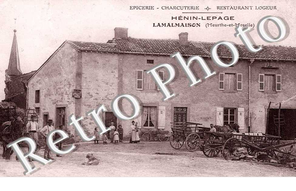 La Malmaison, epicerie-charcuterie, restaurant logeur Henin-Lepage