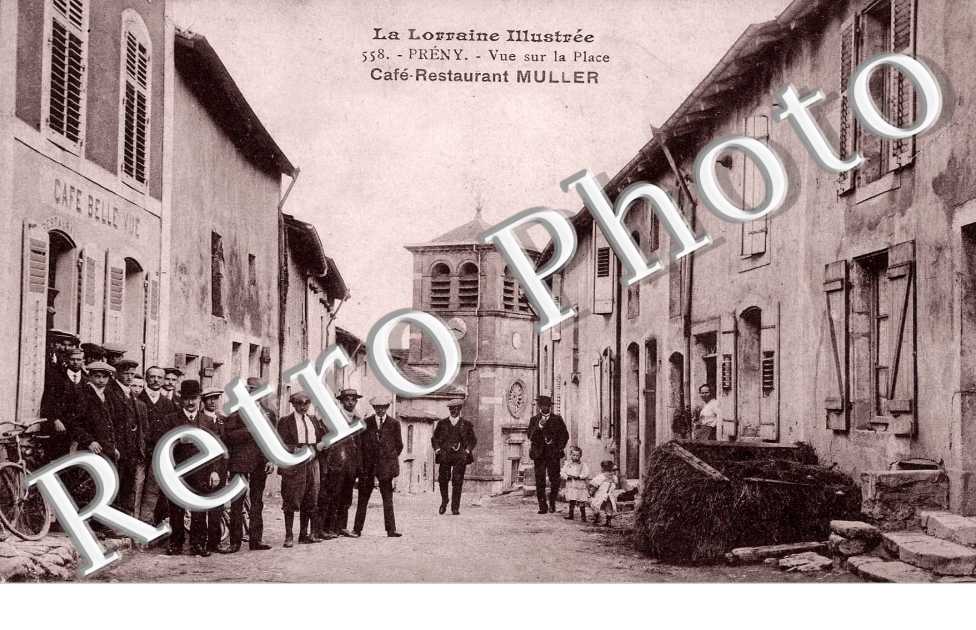 cafe-restaurant Muller, vue sur la place