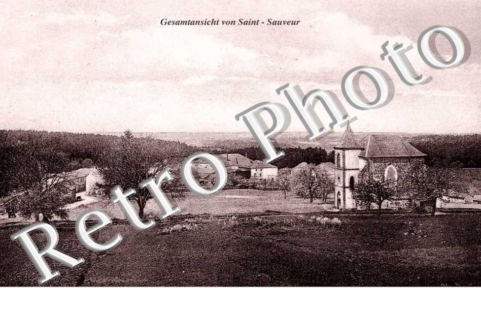 Gesamtansicht  von Saint Sauveur