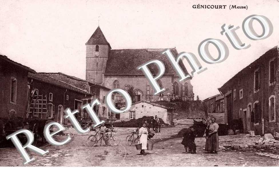 une rue vers eglise