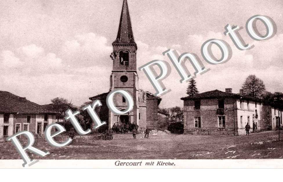 Gercourt mit Kirche