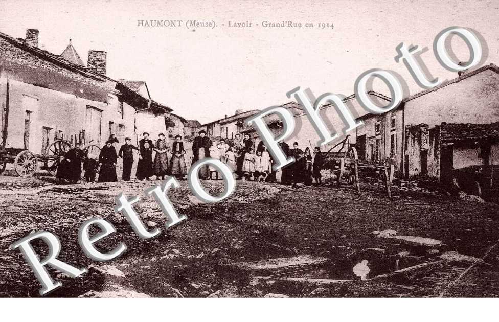 Lavoir Grand'Rue en 1914