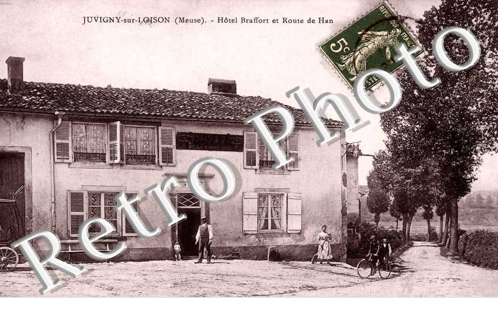 Hotel Braffort et route de Han