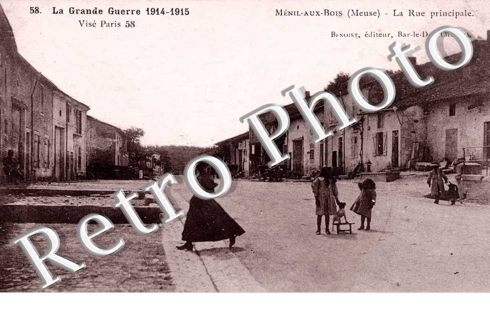 La rue principale - la grande guerre 1914-1915