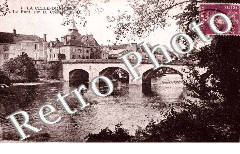Le pont sur la Creuse
