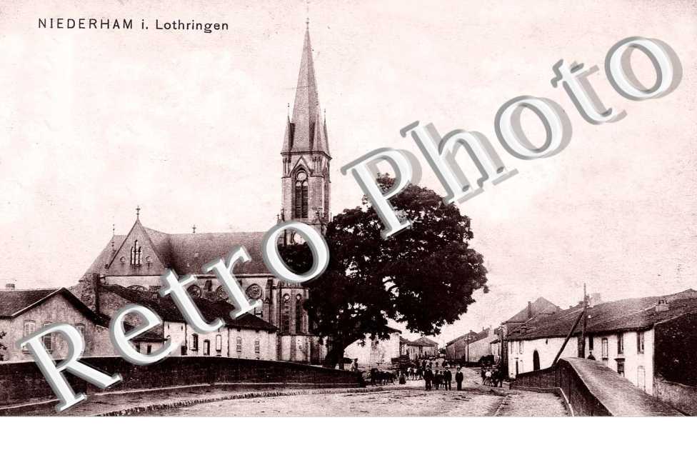 Niederham in Lothrinegn, l&#039;Eglise