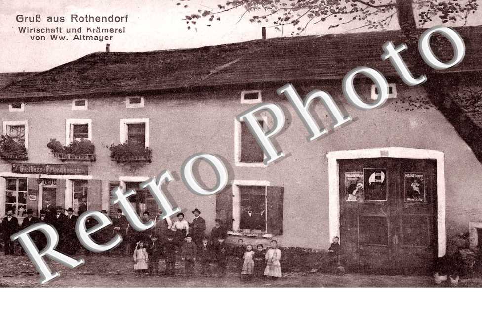 Wirtschaft und Kramerei -  feldpostkarte