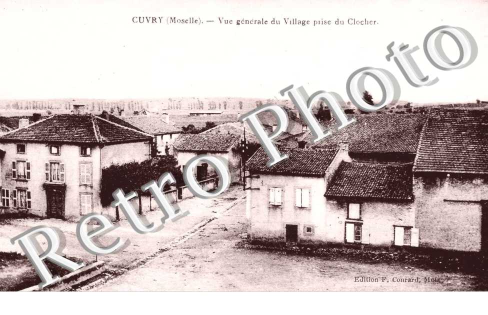 Vue generale prise du clocher