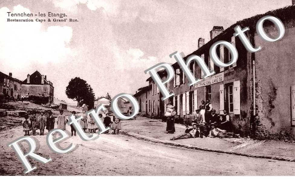 Restauration Caye & Grand&#039;rue - Tennchen - postkarte