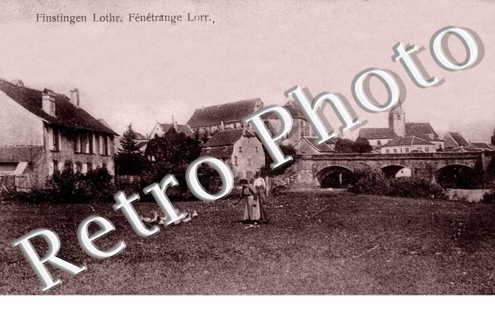 Finstingen Lthr. Fenetrange Lorr. - feldpostkarte