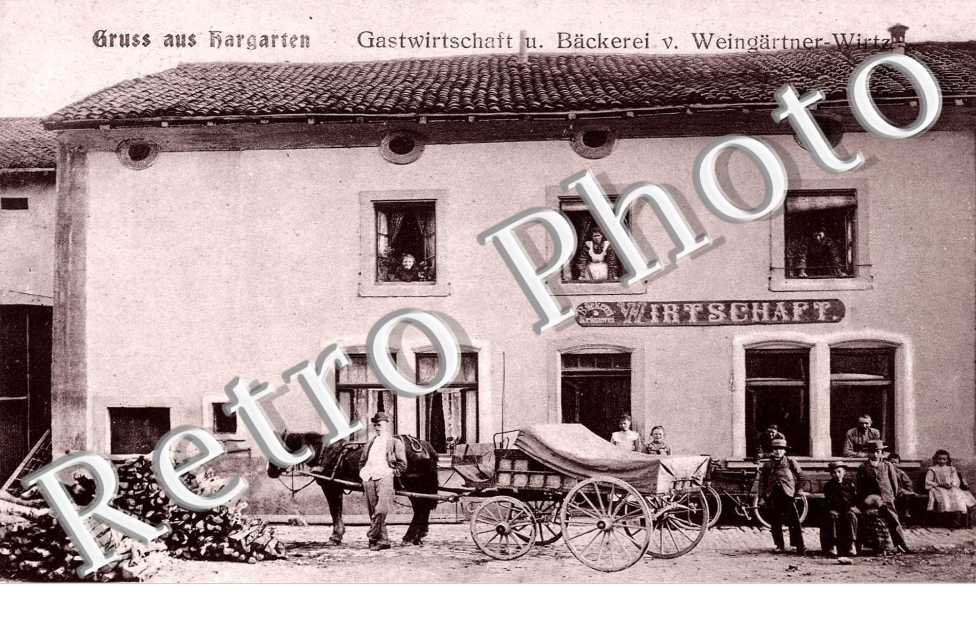 Gastwirtschaft u. Backerei v. Weingartner-Wirtz