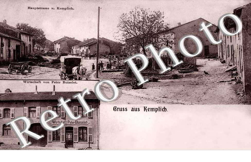 Hauptstrasse von Kemplich, Wirtschaft von peter Boiselet