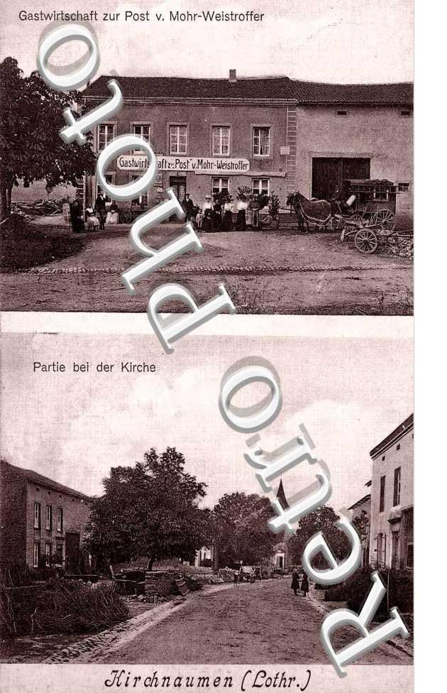 Gastwirtschaft zur Post, Partie bei der Kirche
