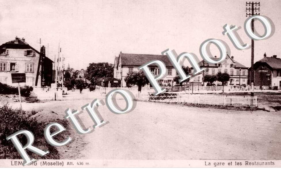 la gare et les restaurants