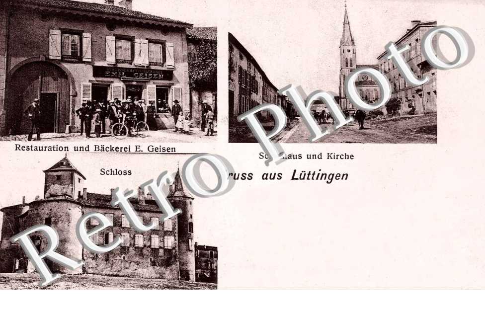 Kirche - Schulhaus - Schloss - restauration E. Geisen