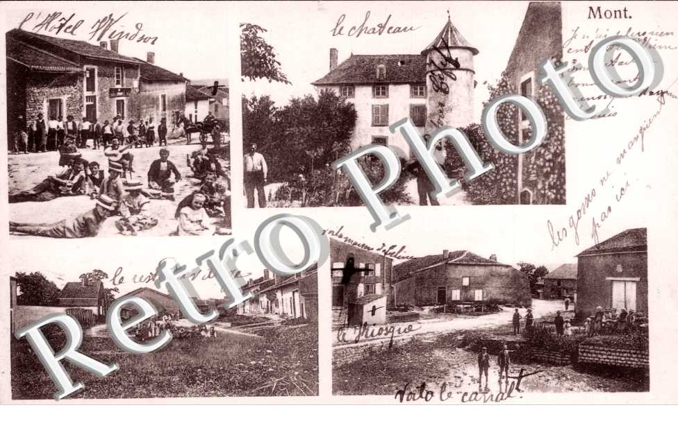 Mont - Hotel Windsor- Chateau - Rues