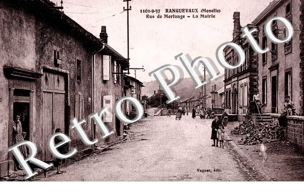 rue de Morlange, la mairie