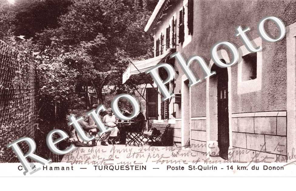 Cafe Hamant  Poste Saint-Quirin  -  14 km du Donon