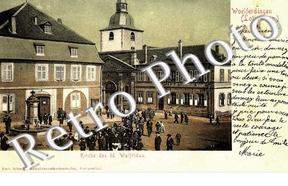 Woelferdingen  Kirche des hl. Walfridus