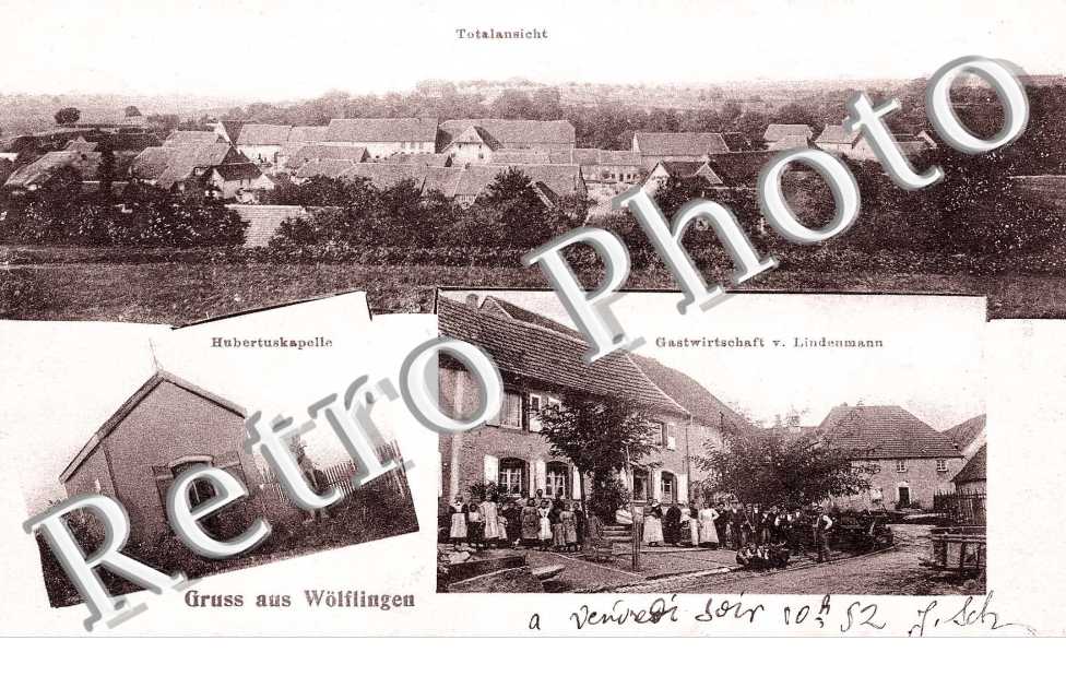 Totalansicht - Huberttuskapelle - Gastwirtachaft v. Lindenmann