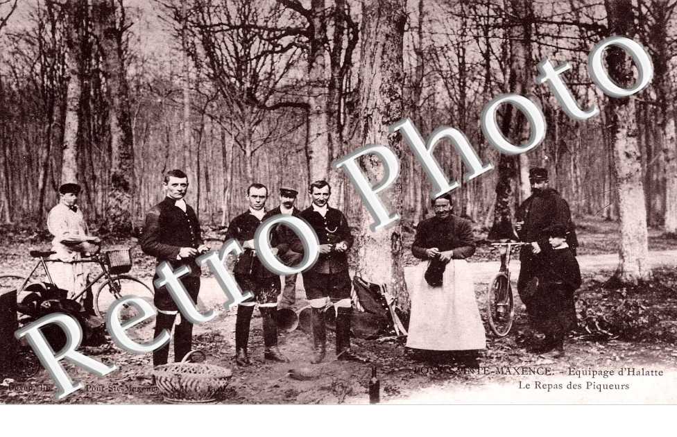 equipage d' halatte, le repas des piqueurs