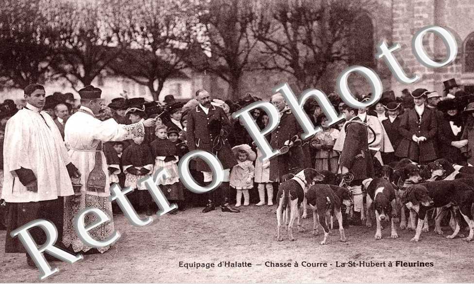 la Saint-Hubert, equipage d' halatte, chasse a courre