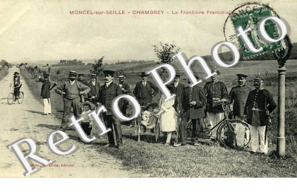 Moncel-sur-Seille - la frontiere Franco-allemande