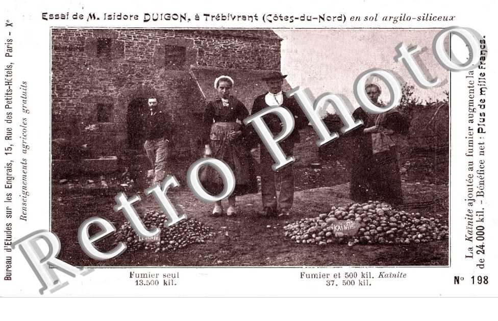 essai de M. Isidore Duigon a Trebivrant en sol argilo-siliceux