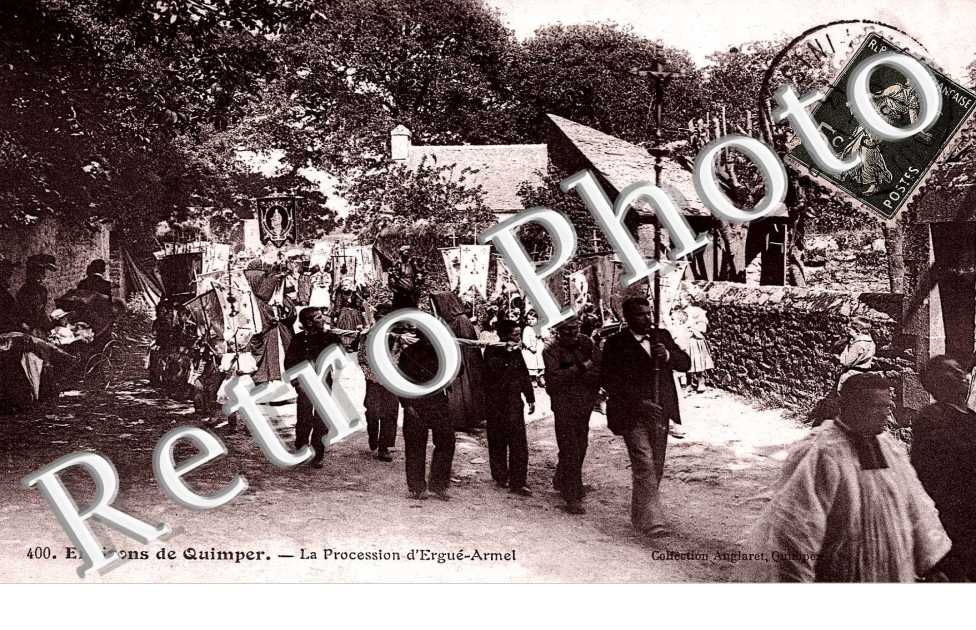 LA PROCESSION d&#039;Ergué-Armel