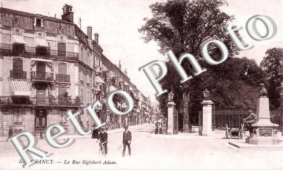 la rue Sigisbert Adam