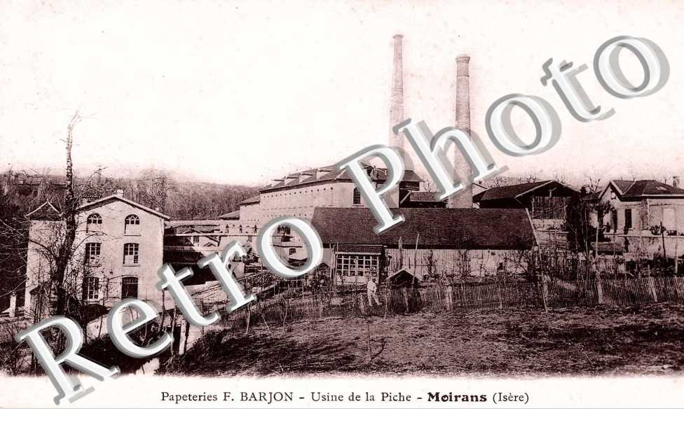 Papeteries F. Barjon - Usine de la Piche