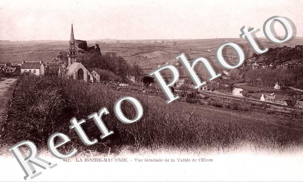 vue generale de la vallee de l&#039;Elorn