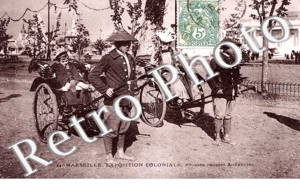 Exposition Coloniale, Pousses Pousses Annamites