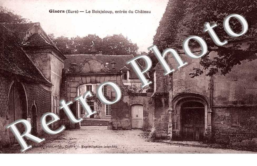le Boisjeloup entree du chateau