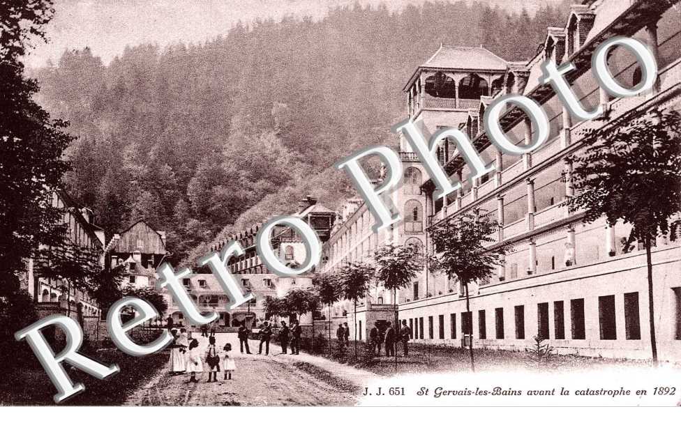LE FAYET - AVANT LA CATASTROPHE EN 1892