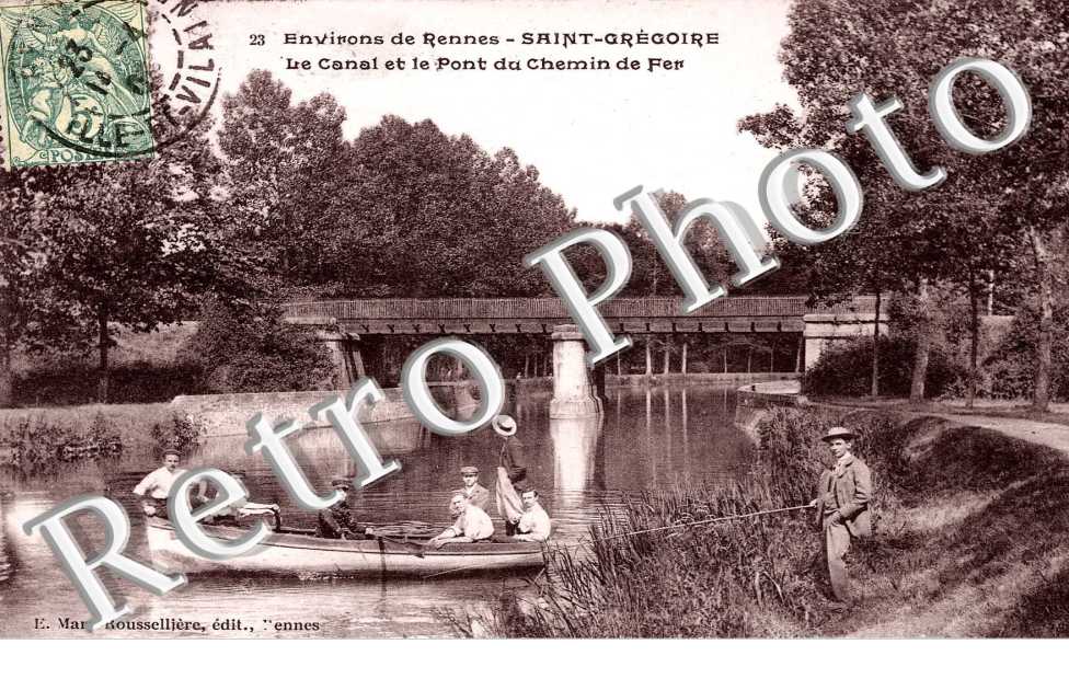 CAnal et le Pont du Chemin de Fer
