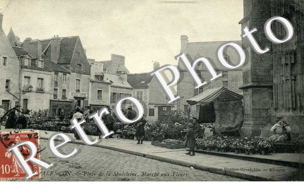place de la Madeleine - Marche aux fleurs