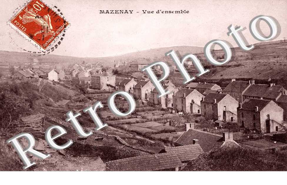 MAZENAY  Vue d&#039;ensemble
