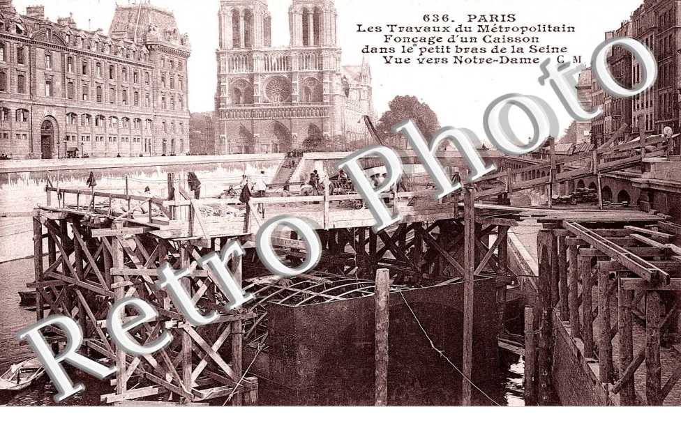 LES TRAVAUX DU METROPOLITAIN