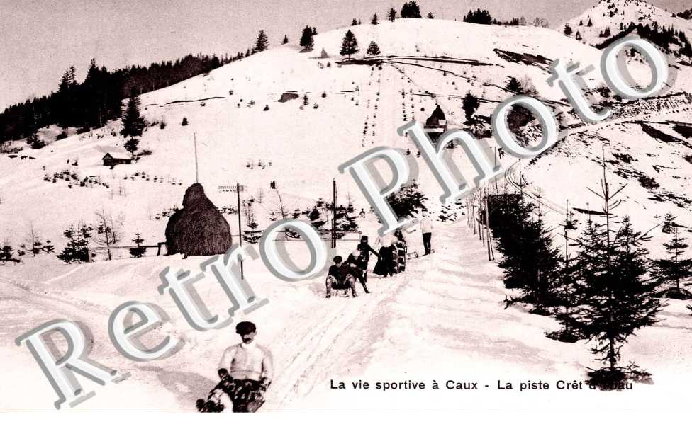 Vie sportive a Caux - la piste cret d&#039;Ybau