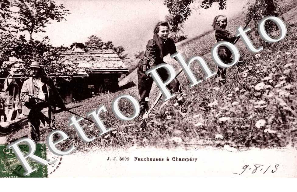 faucheuses a Champery