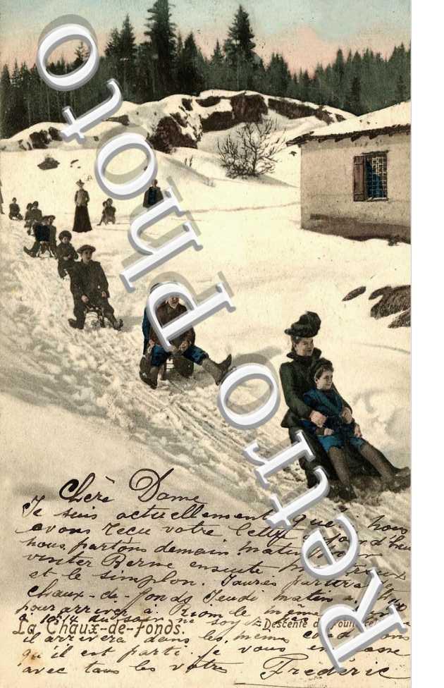 Descente du Pouillerel.