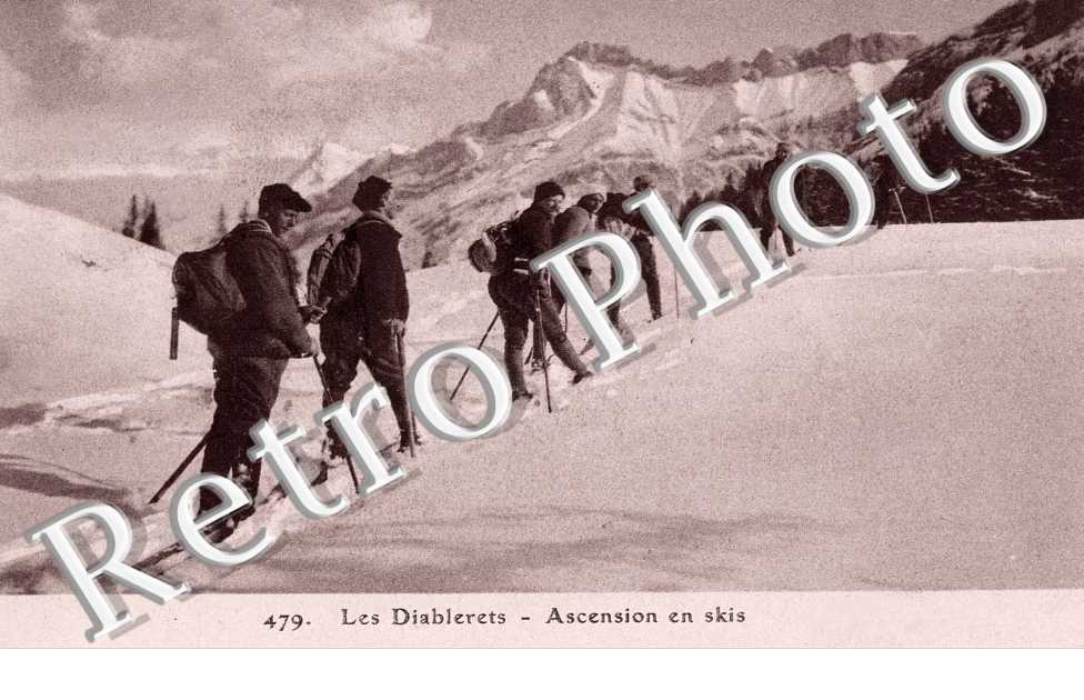 Les Diablerets  Ascension en skis
