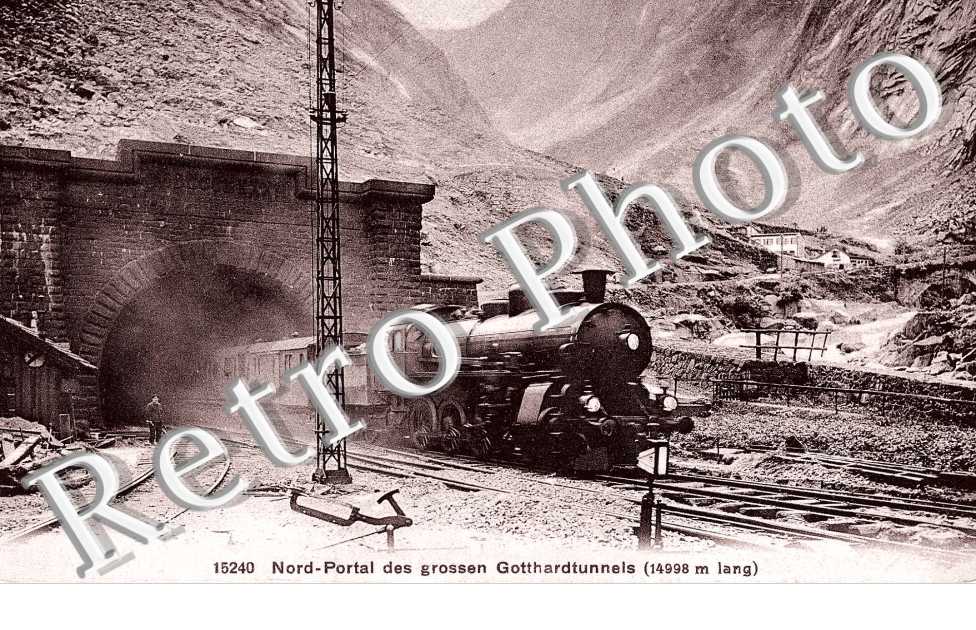 Nord Portal des grossen Gotthardtunnels 