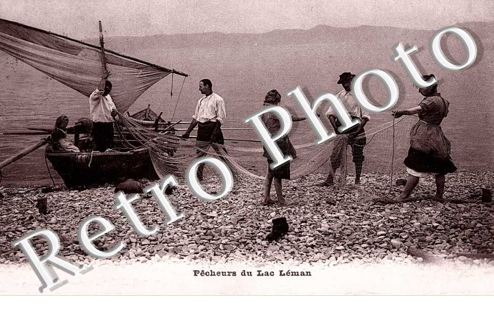 Pecheurs du lac Leman